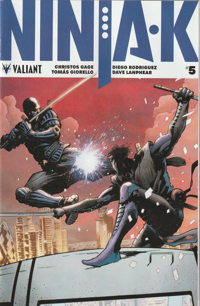 Ninja-K #5 (2018) - Cover A by Trevor Hairsine