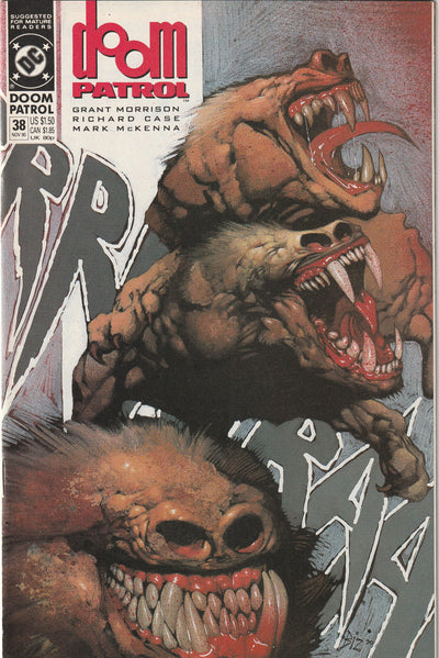 Doom Patrol #38 (1990) - Simon Bisley cover