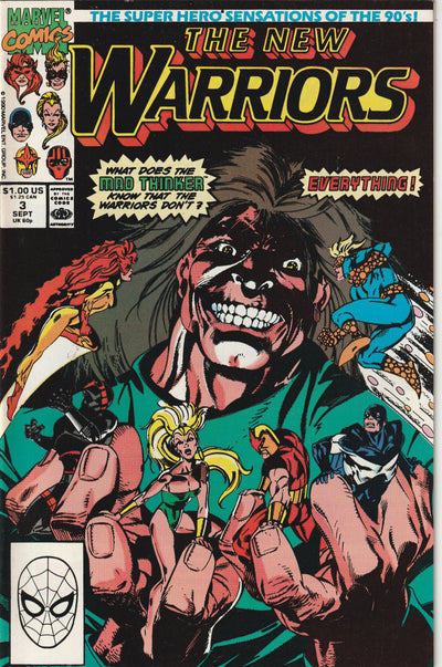 The New Warriors #3 (1990)