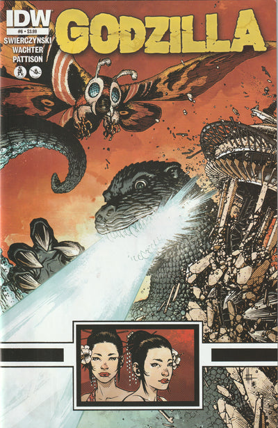 Godzilla #6 (2012) - Cover A by Zach Howard