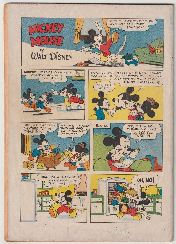 Dell Four Color #387 (1952) - Mickey Mouse in High Tibet