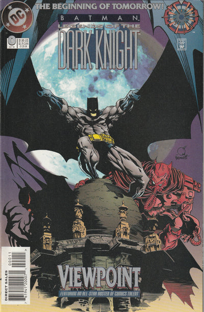 Batman Legends of the Dark Knight #0 (1994) - Zero Hour Tie In