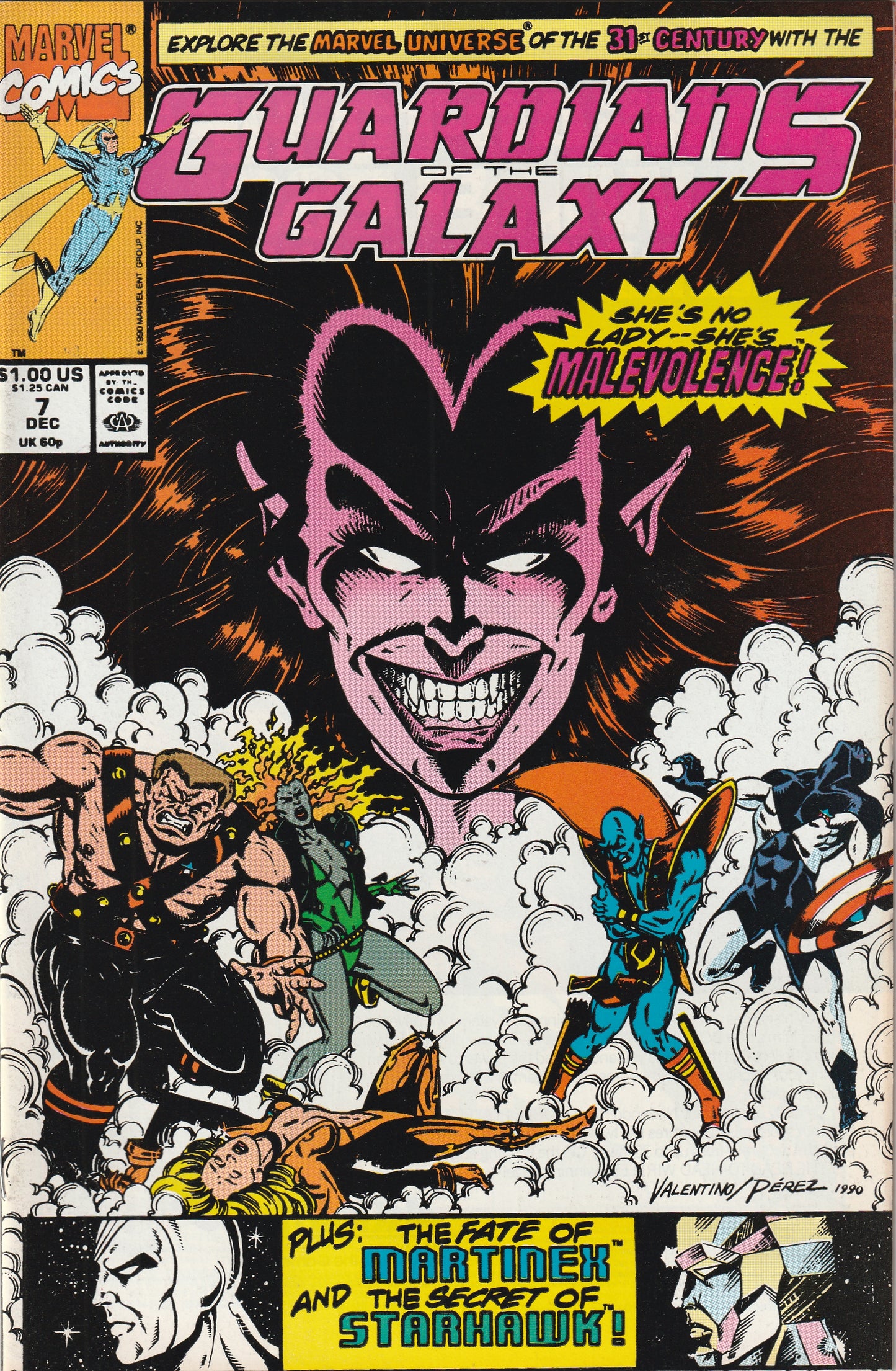 Guardians of the Galaxy #7 (1990) - Jim Valentino