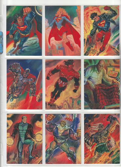 1994 Skybox DC Master Series - Complete base set