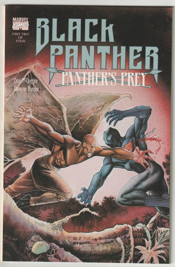 Black Panther:  Panther's Prey (1991) - 4 issue mini series