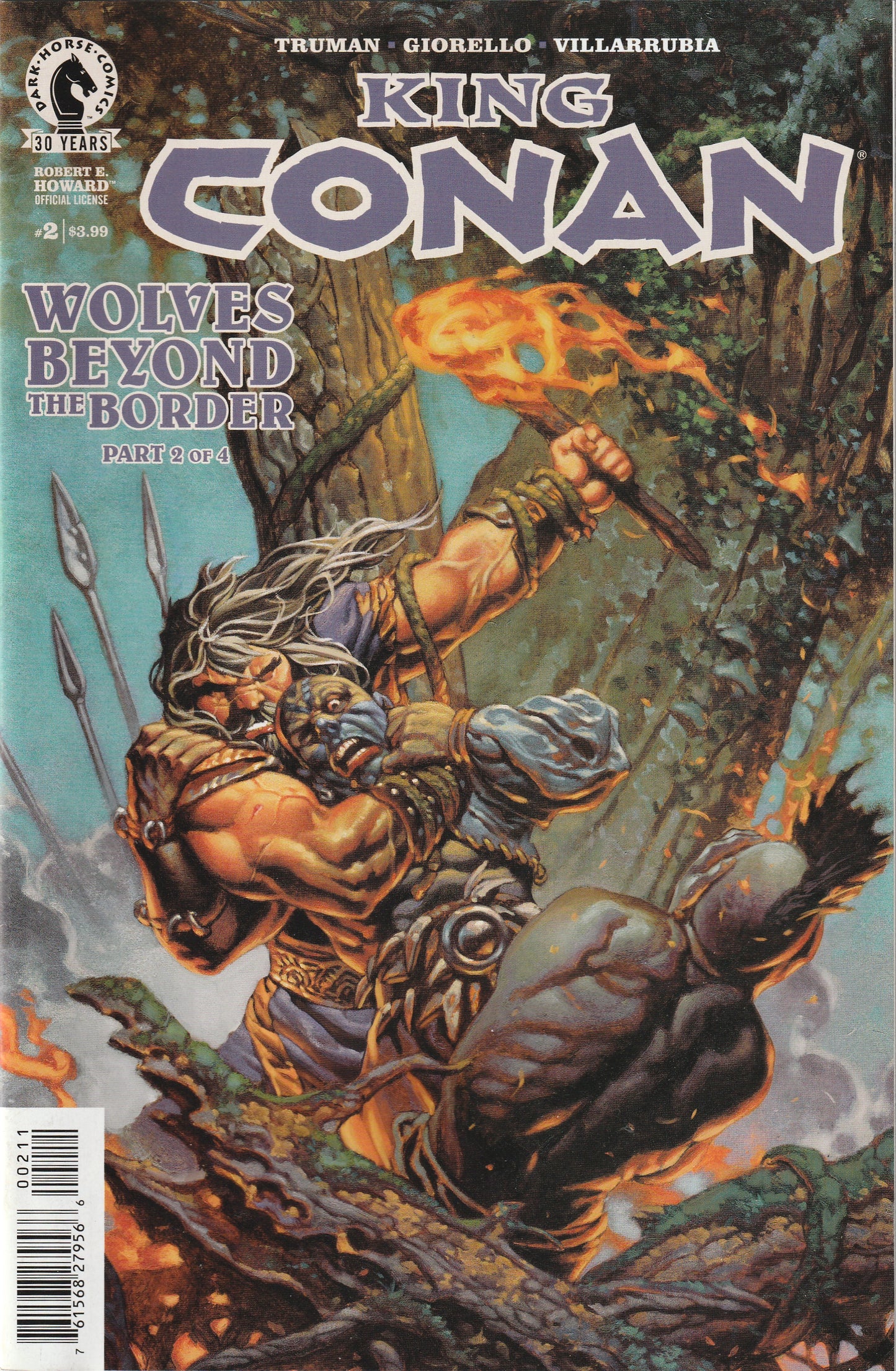 King Conan Wolves Beyond the Border #2  (2016)