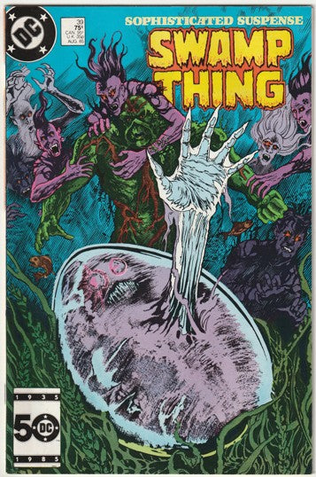 Swamp Thing #39 (1985) - 3rd full appearance of John Constantine