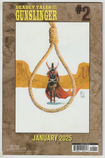 Deadly Tales of the Gunslinger #1 (2024) - Patric Reynolds Cover