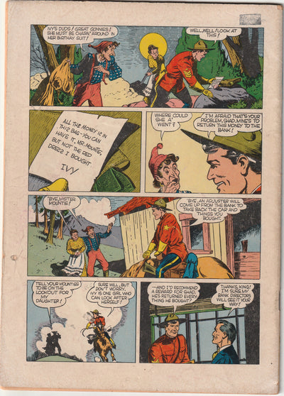 Dell Four Color #283 (1950) - Zane Grey's King of the Royal Mounted