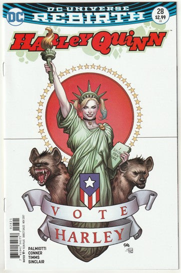 Harley Quinn #28 (2017) - Rebirth - Frank Cho Variant Cover
