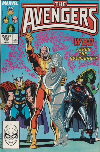 Avengers #294 (1988) - Doctor Druid becomes Chairman of Avengers