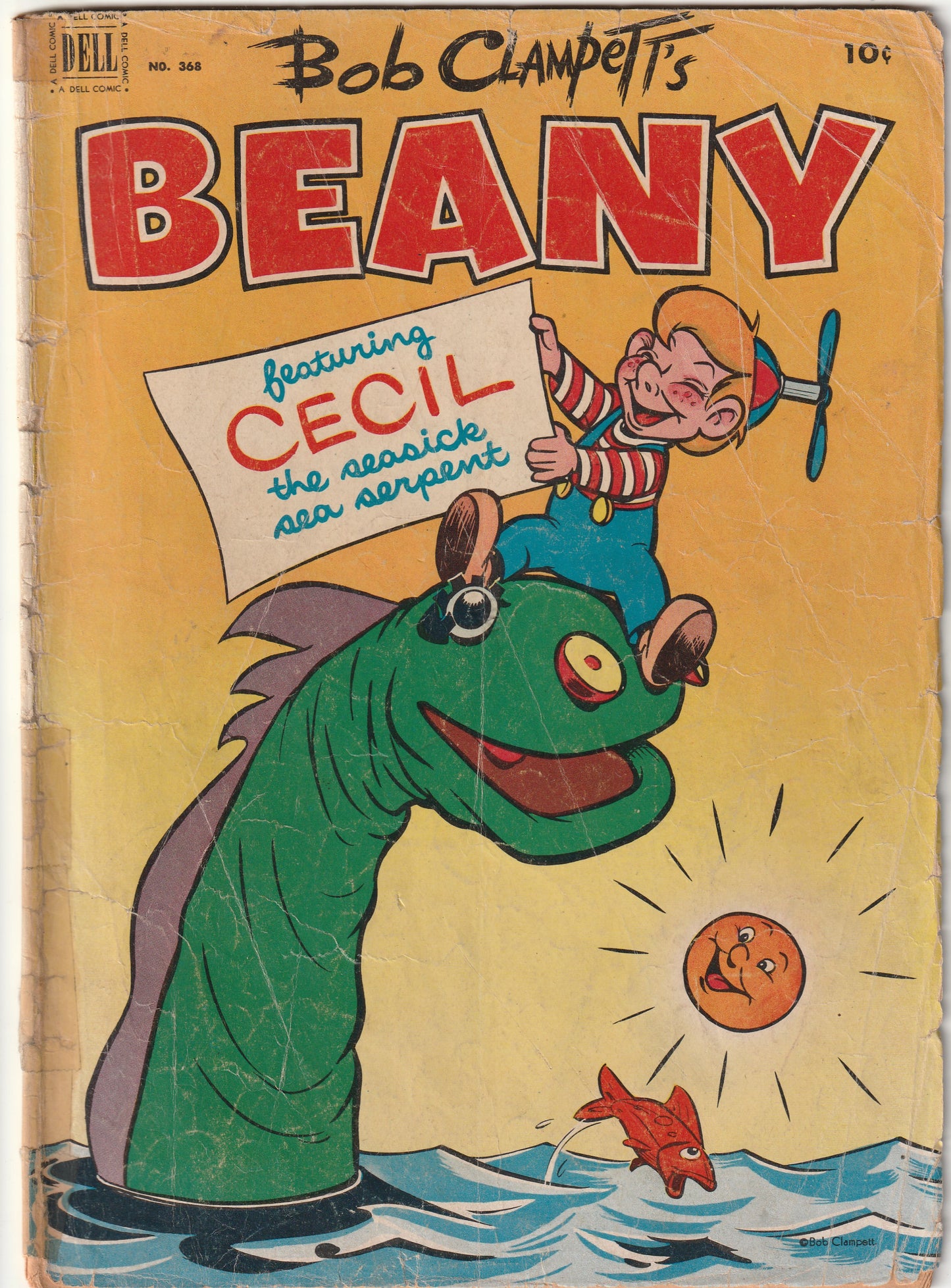 Dell Four Color #368 (1951) - Bob Clampett's Beany Featuring Cecil the Seasick Sea Serpent