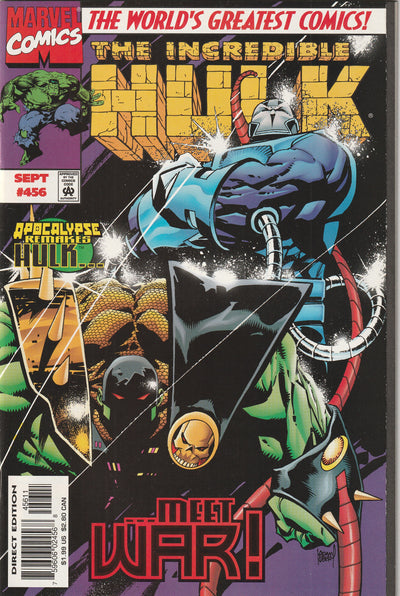 Incredible Hulk #456 (1997) - 1st Appearance of Hulk as War, a Horseman of Apocalypse