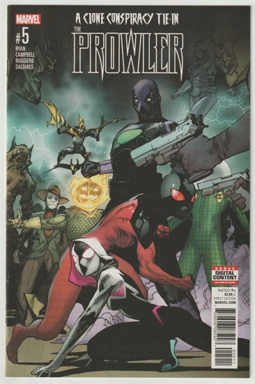 Prowler (2016-2017) - 6 issue mini series  - Clone Conspiracy tie-in