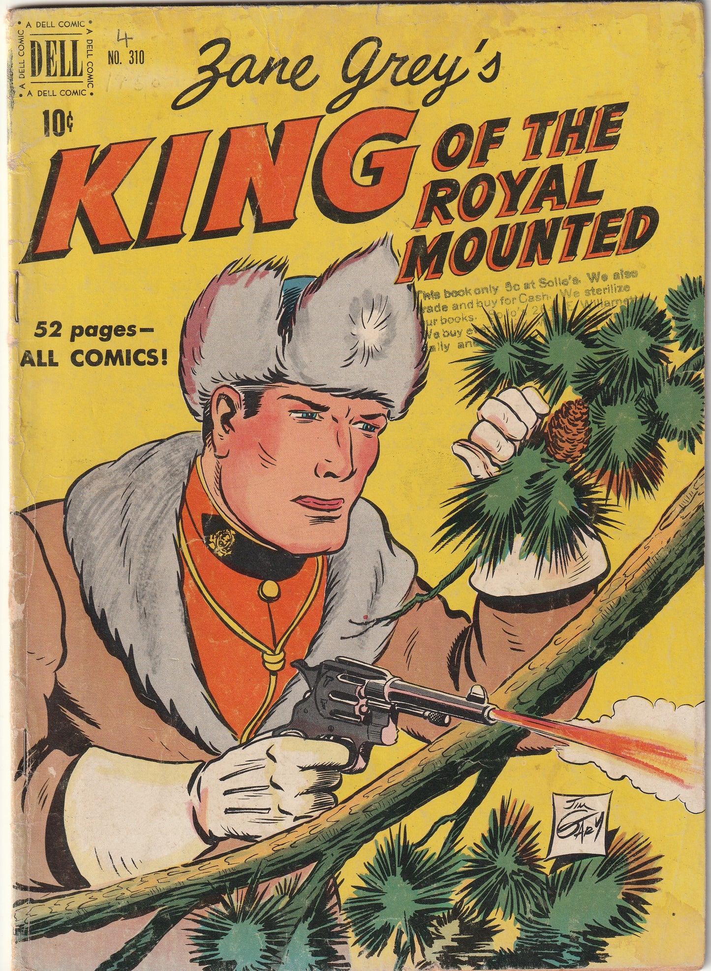 Dell Four Color #310 (1950) - Zane Grey's King of the Royal Mounted