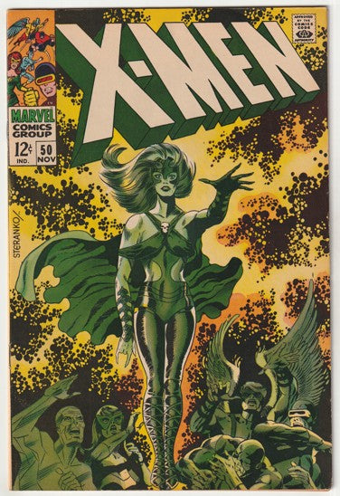 X-Men #50 (1968) - 2nd Appearance of Polaris, Classic Steranko Cover