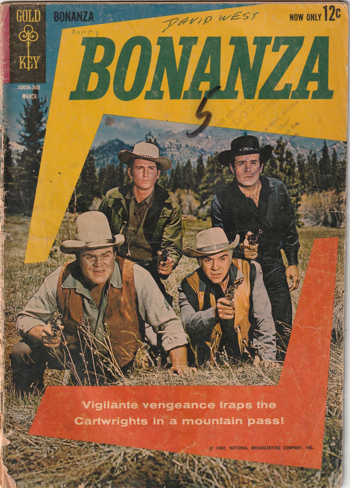 Bonanza #2 (1963) - Photo cover