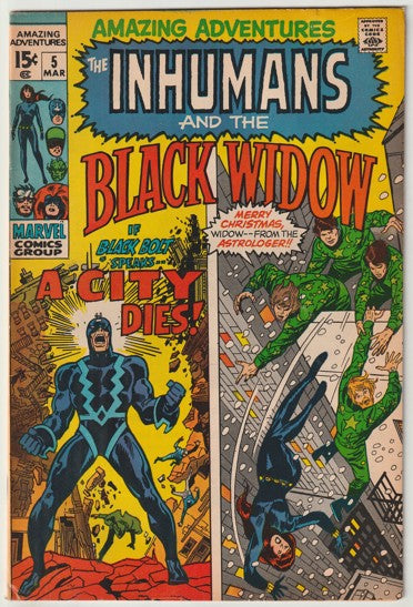 Amazing Adventures #5 (1971) - Neal Adams