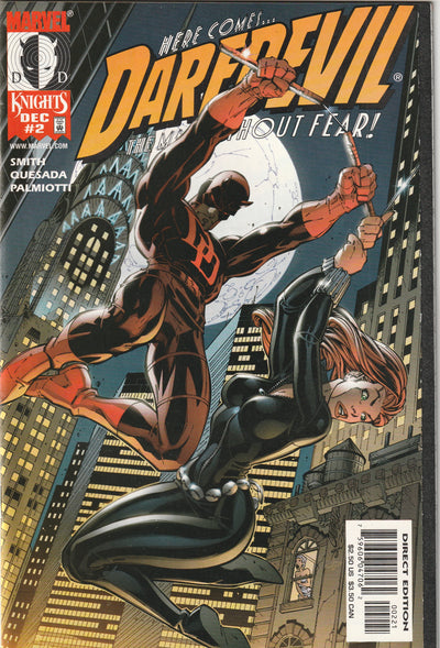 Daredevil #2 (Volume 2, 1998) - Marvel Knights - J. Scott Campbell Cover B Variant