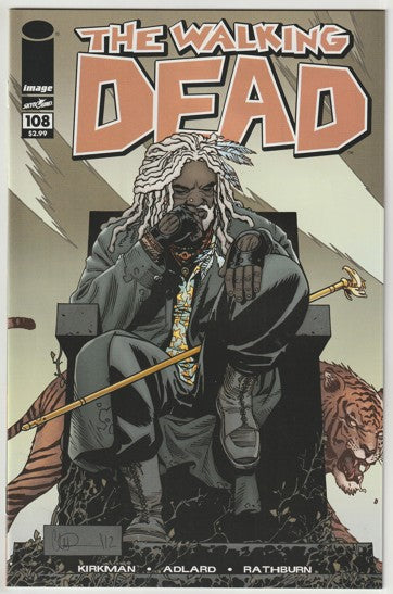 The Walking Dead #108 (2013) - 1st Appearance of Ezekiel, Shiva