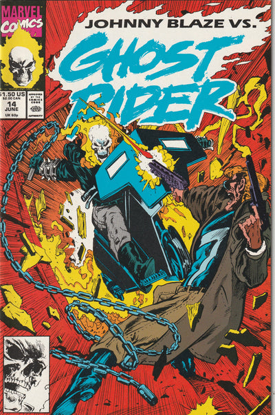 Ghost Rider #14 (1991) - Blackout & Deathwatch Appearance