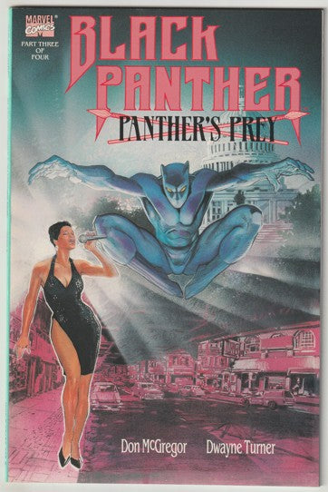 Black Panther:  Panther's Prey (1991) - 4 issue mini series