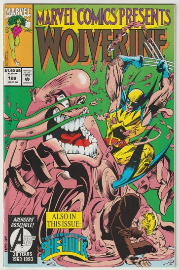 Marvel Comics Presents #126 (1993) - Wolverine, She-Hulk, Ghost Rider, Typhoid Mary