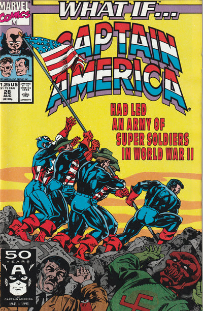 What If? #28 (Vol 2 - 1991) - Captain America had led an army of Super Soldiers in WWII?