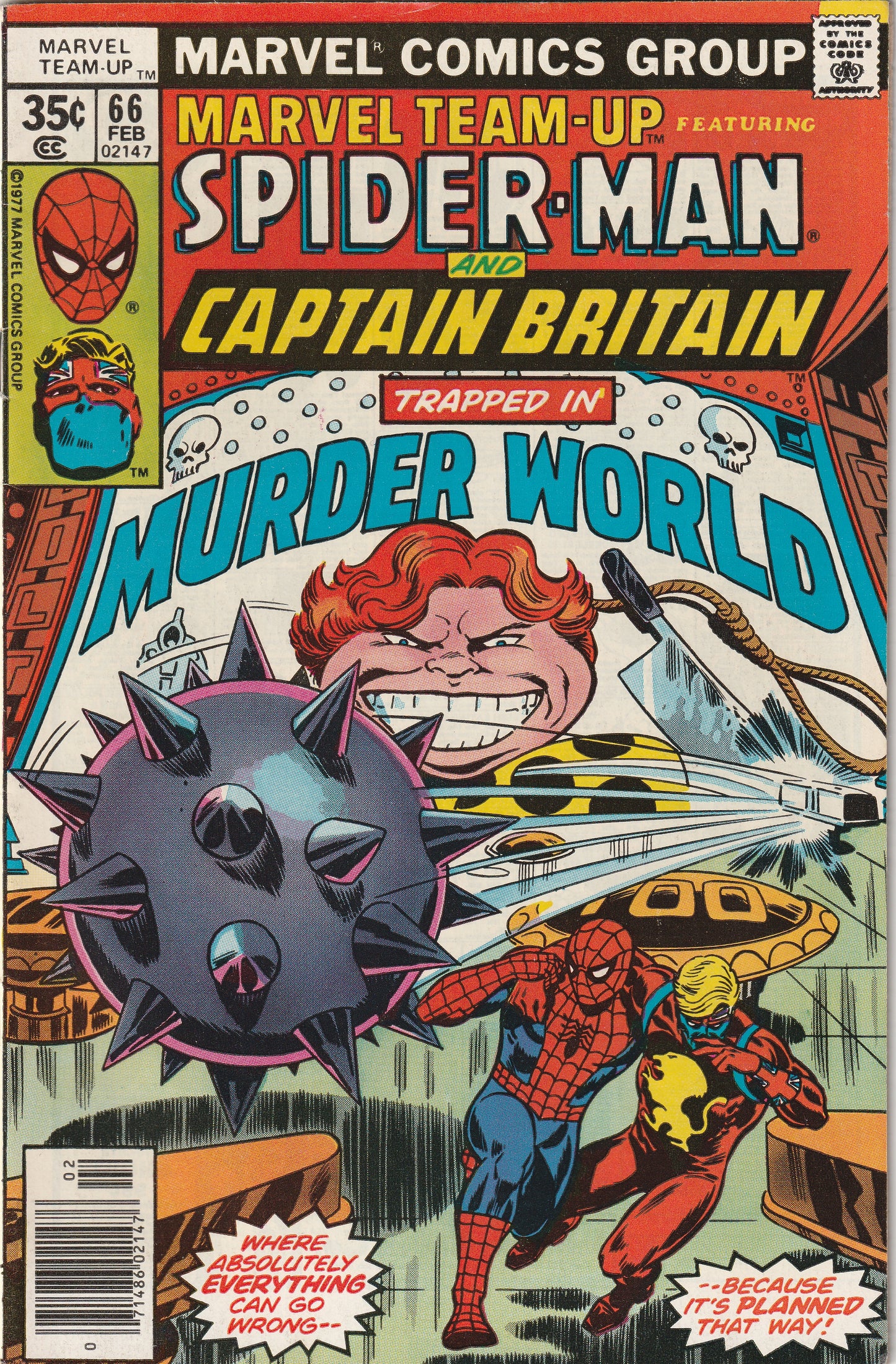 Marvel Team-Up #66 (1978) - Spider-Man & Captain Britain