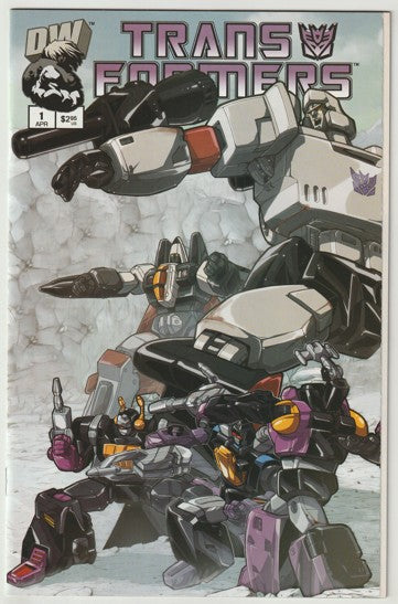 TransFormers: Generation 1 #1 (Vol 2, 2003) - Decepticon Cover