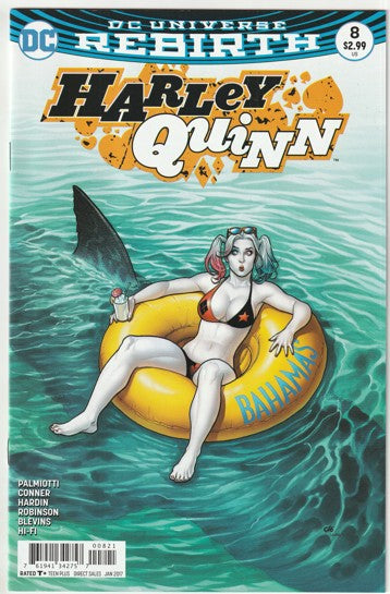 Harley Quinn #8 (2017) - Rebirth - Frank Cho Variant Cover