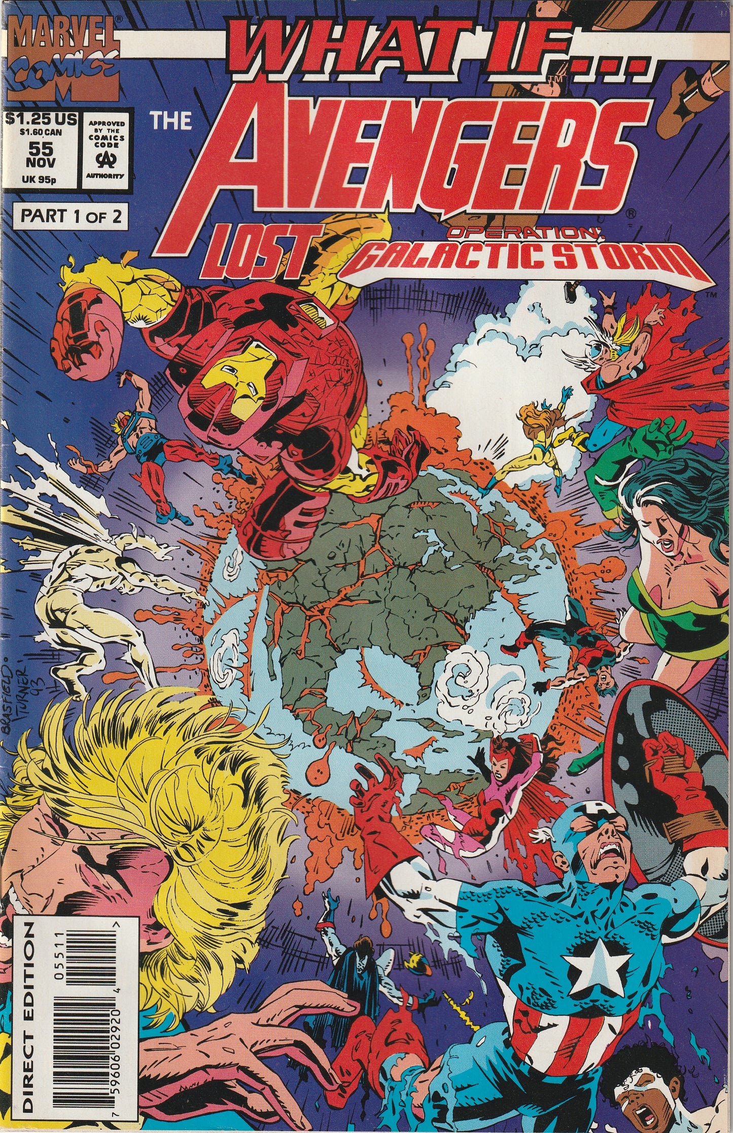 What If? #55 (Vol 2 - 1993) - The Avengers Lost Operation Galactic Storm?