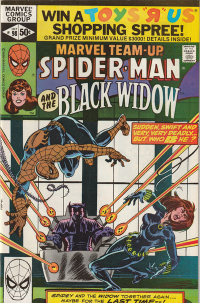Marvel Team-Up #98 (1980) - Spider-Man & Black Widow