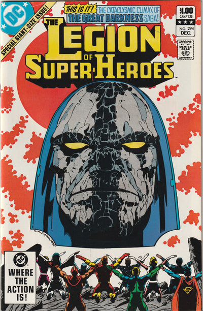 Legion of Super-Heroes #294 (1982) - Double-size issue