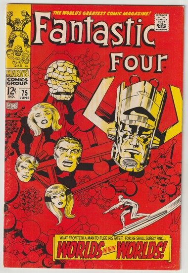 Fantastic Four #75 (1968) - Classic Kirby cover