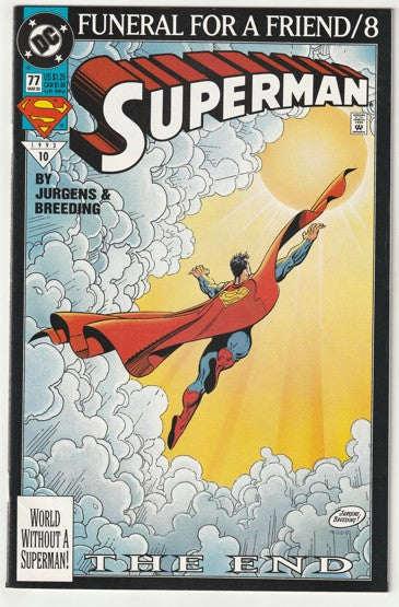 Superman #77 (Vol 2, 1993) - Funeral For A Friend Part 8