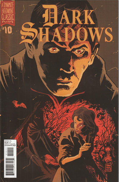 Dark Shadows #10 (2012) - Francesco Francavilla cover