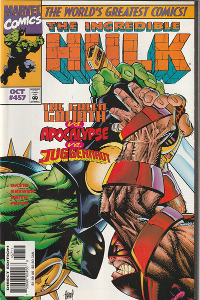 Incredible Hulk #457 (1997) - 2nd Appearance of Hulk as War, a Horseman of Apocalypse