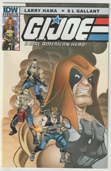 G.I. Joe: A Real American Hero #185 (2012) - Cover A by Ron Frenz and Sal Buscema