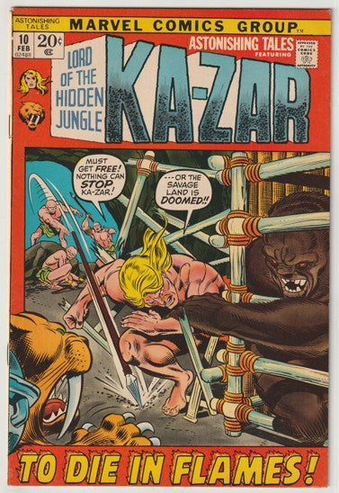 Astonishing Tales #10 (1972)