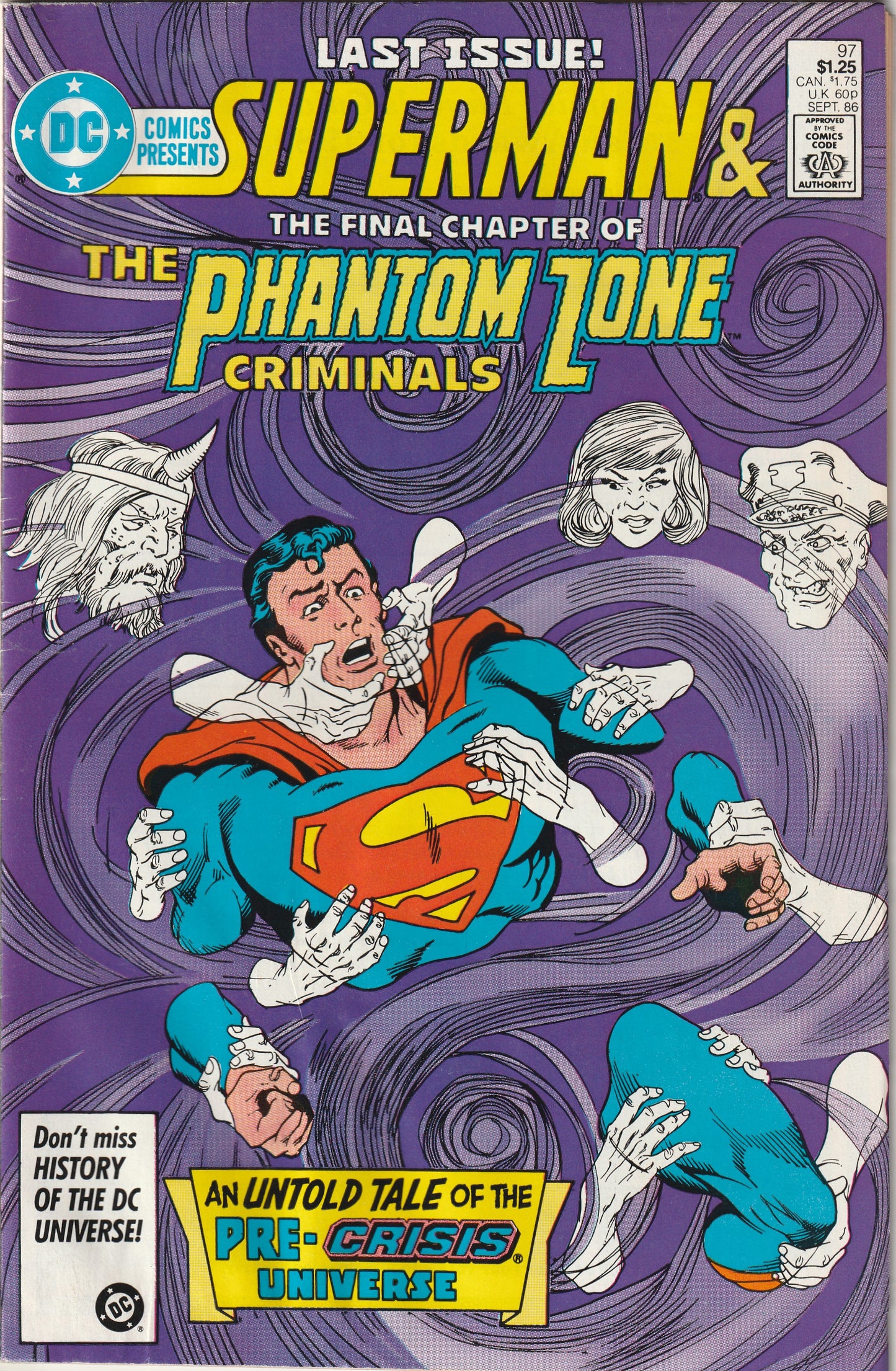 DC Comics Presents #97 (1986) - The Phantom Zone