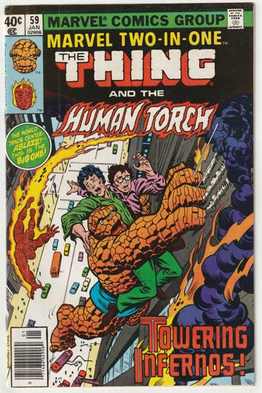 Marvel Two-in-One #59 (1980) - The Thing and the Human Torch