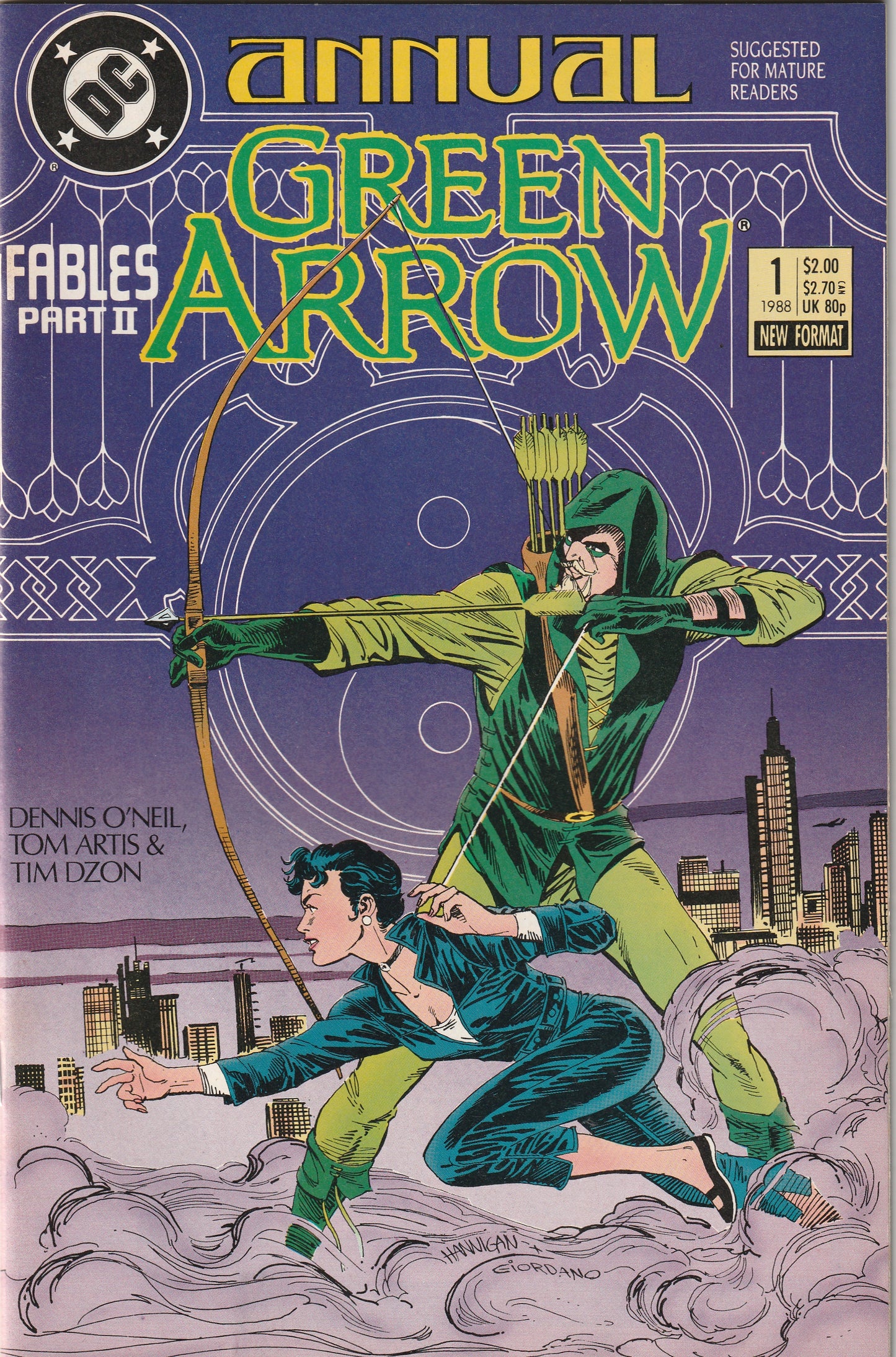 Green Arrow Annual #1 (1988) - Mike Grell