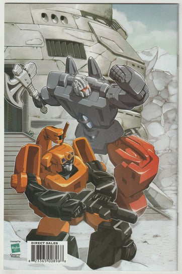 TransFormers: Generation 1 #1 (Vol 2, 2003) - Decepticon Cover