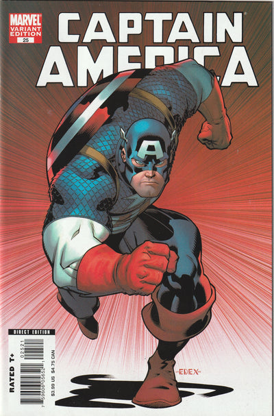 Captain America #25 (2007) - Ed McGuinness 1:10 Retailer Incentive Variant