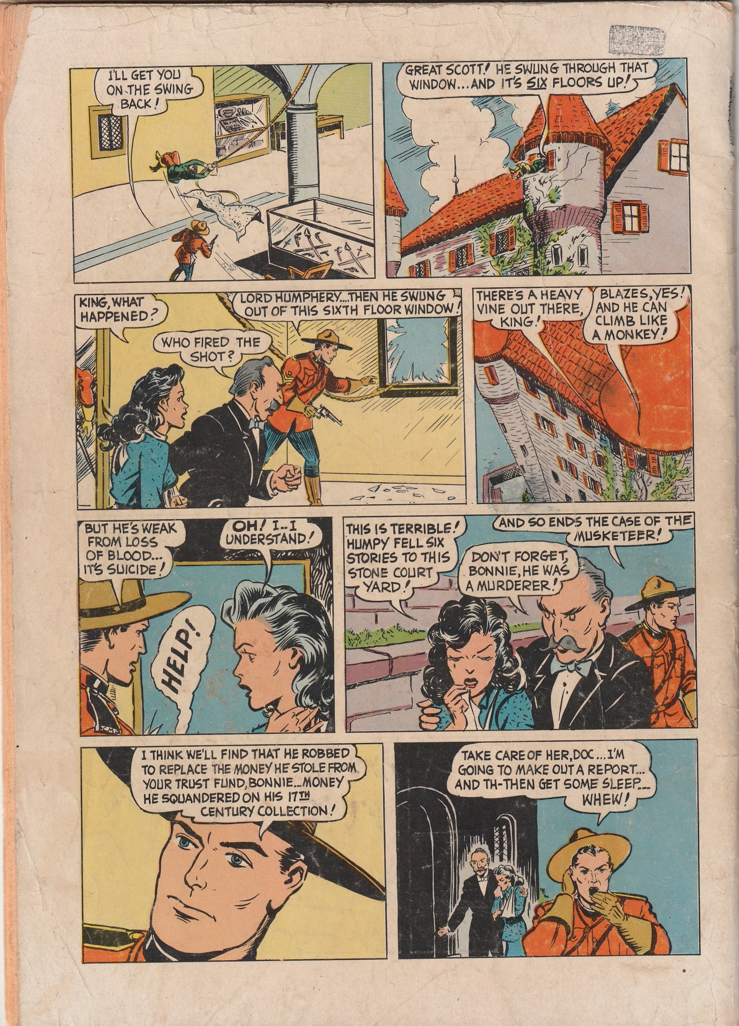 Dell Four Color #310 (1950) - Zane Grey's King of the Royal Mounted