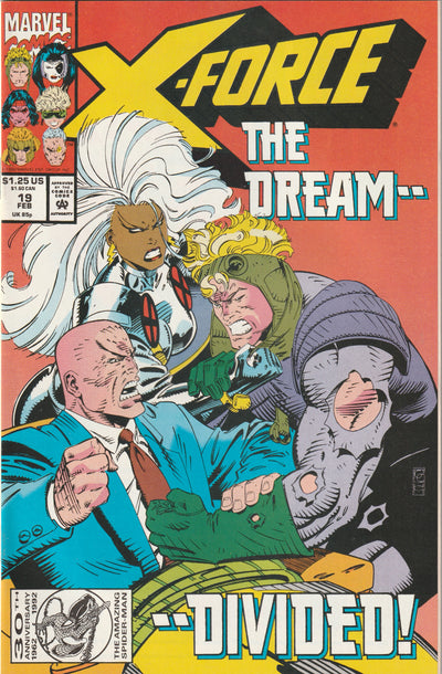 X-Force #19 (1993) - 1st Appearance of Copycat in True Form