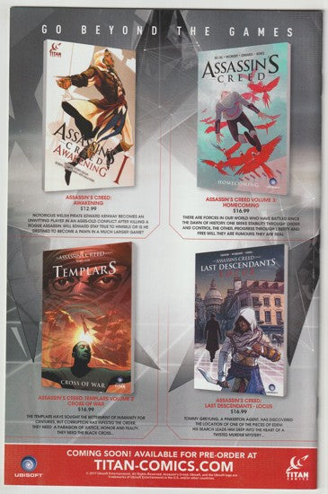 Assassin's Creed: Uprising #5 (2017) - Cover A Marco Santucci