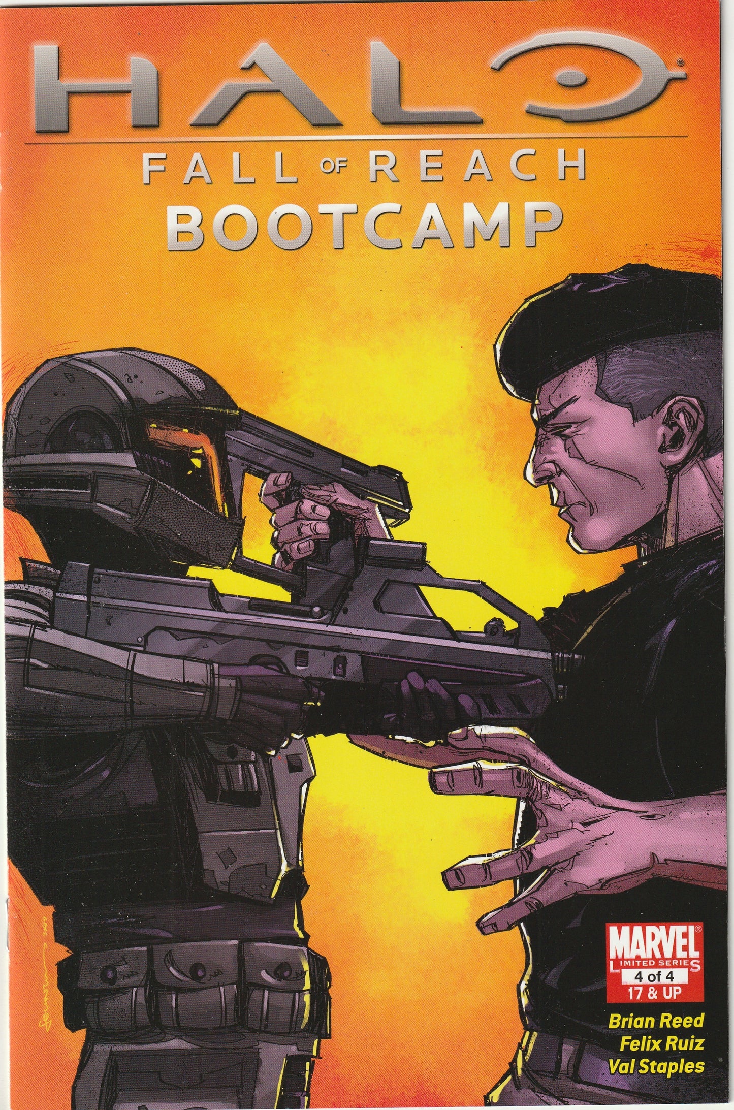 Halo: Fall of Reach - Bootcamp (2010-2011) - 4 issue mini series