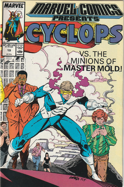 Marvel Comics Presents #19 (1989) - Cyclops - 1st Appearance of Damage Control